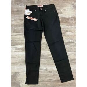 Fiorucci Black Skinny Jeans Ankle Cropped Womens Sz 26 Waist NWT
